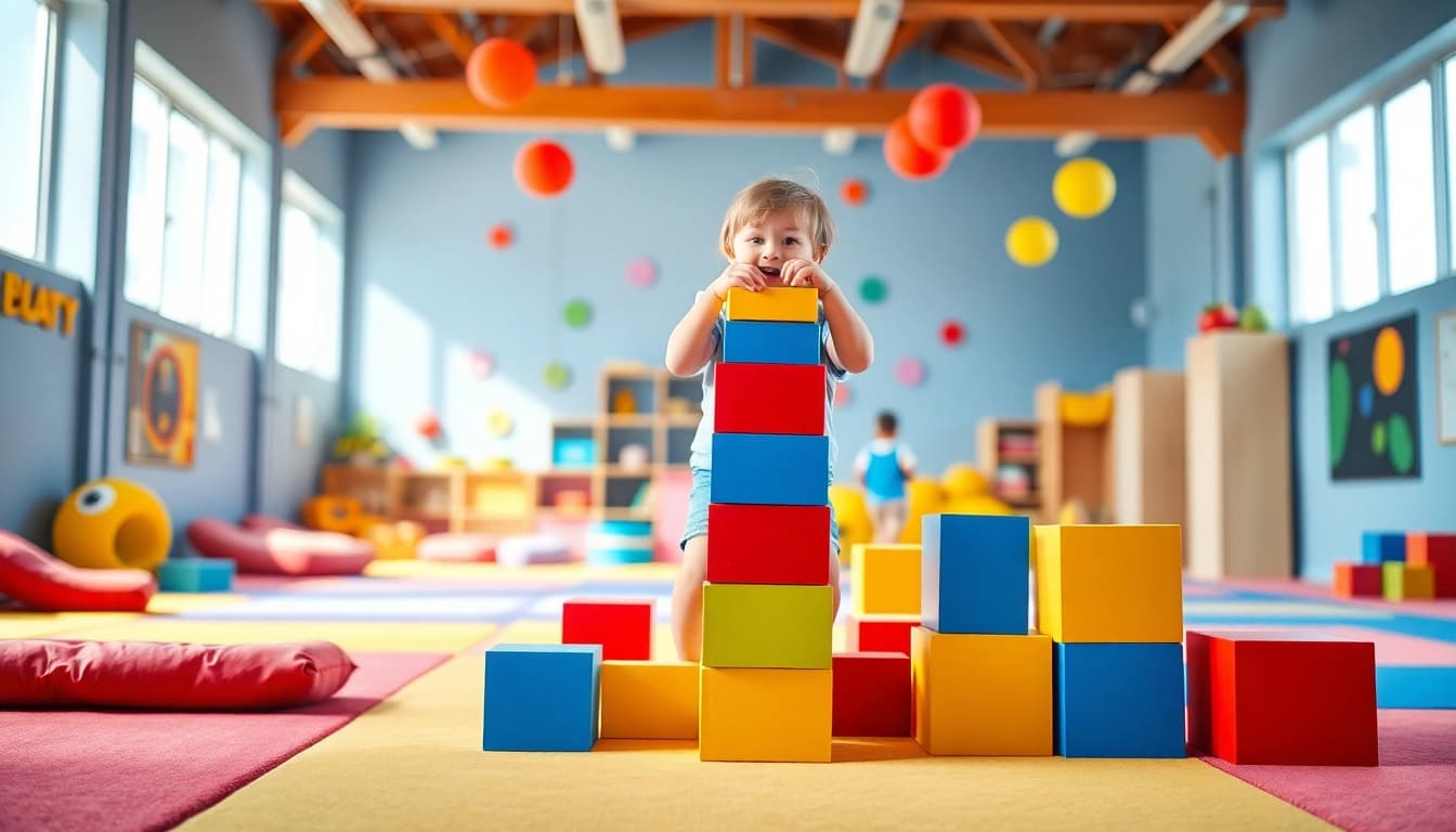 Creating Epic Indoor Adventures with Giant Building Blocks