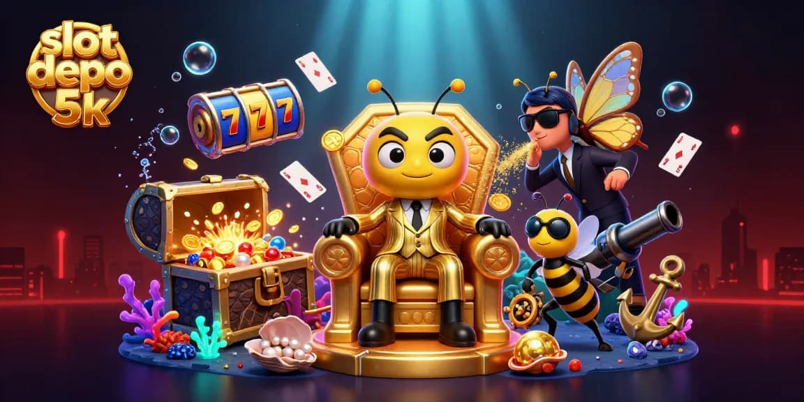 Menangkan jackpot dengan slot depo 5k di arena permainan yang penuh warna dan gemerlap.