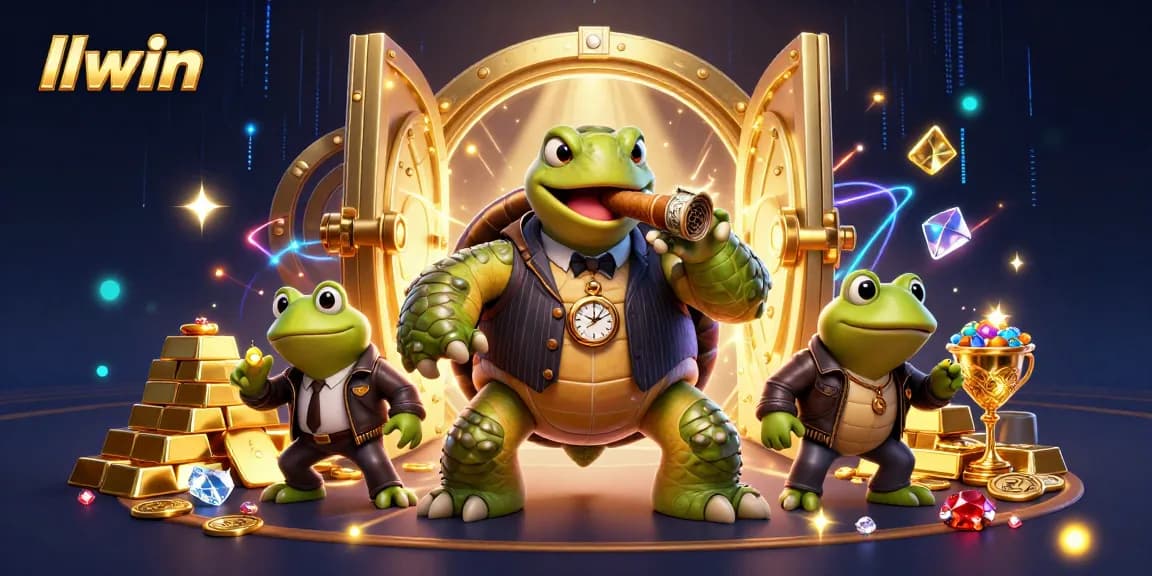 Experience the thrill of llwin with a vibrant, dynamic casino scene filled with riches.