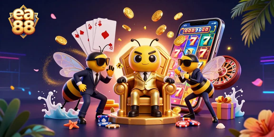 Bet on exciting slot games and jackpots with ea 88 as the vibrant casino scene unfolds.