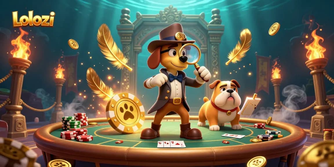 Lolozi enhances your poker experience with vibrant casino visuals and rich character dynamics.