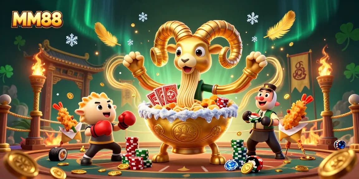 Engage with MM88 through fun casino gaming featuring unique characters in a vibrant atmosphere