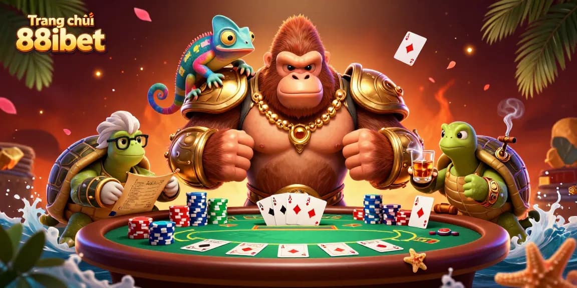 Experience the thrill of betting at Trang chủ 88ibet with powerful figures and rich 3D casino game elements.
