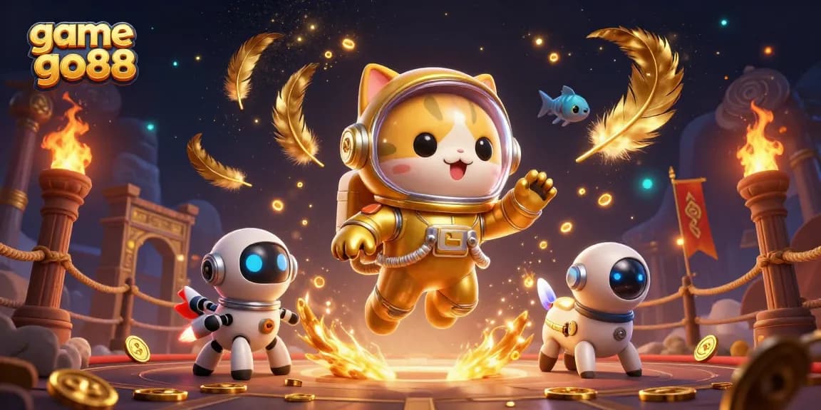 Engage with game go88 in a vibrant, action-packed casino universe featuring animated characters and dynamic game elements.