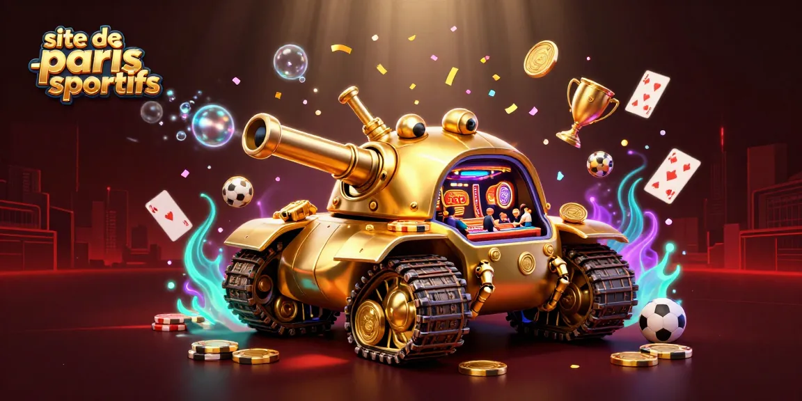 Plongez dans l'univers du site de paris sportifs avec une illustration captivante de casino sous-marin.
