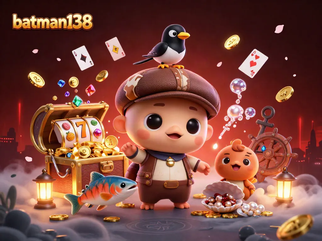 Permainan slot mengasyikkan batman138 dengan monster Loch Ness dan hiasan lautan berkilau.