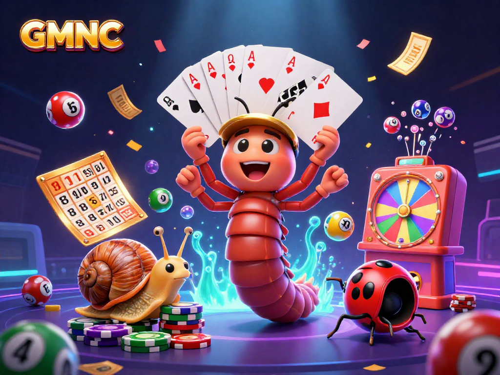 Players enjoy GMNC’s dynamic environment with a colorful array of gaming elements and characters.