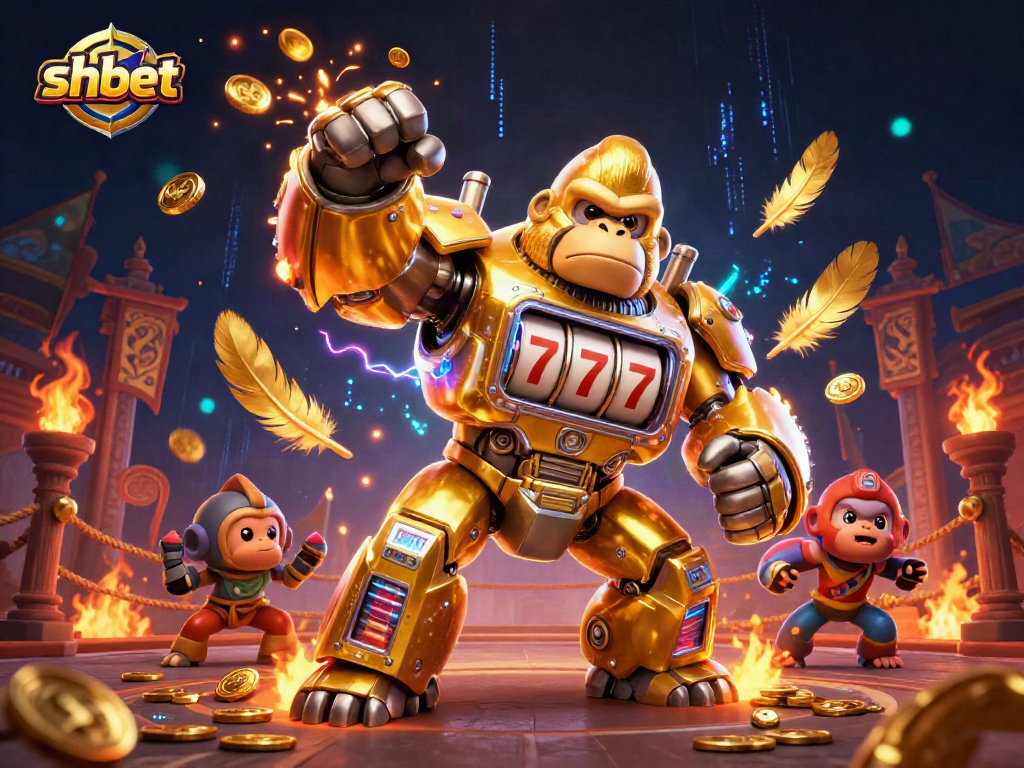 Engage in high-stakes gaming at shbet with an elaborate 3D digital casino scene