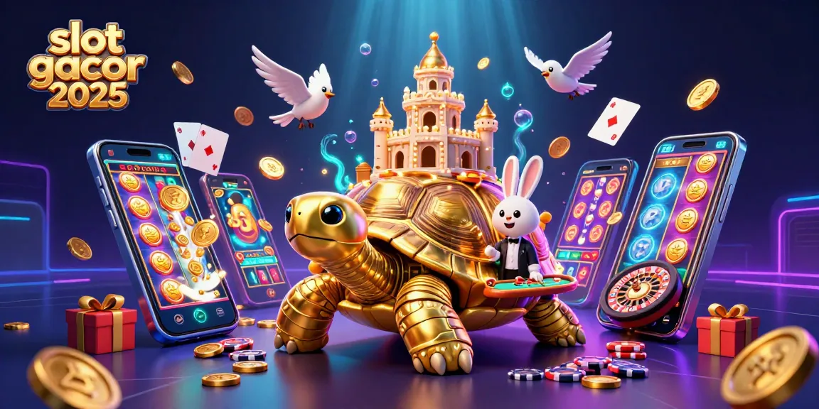 Menangkan slot gacor 2026 dengan simbol keberuntungan di kasino digital yang bercahaya.