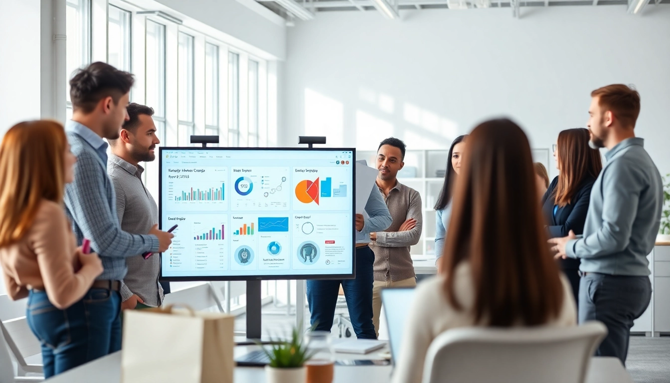 Collaborative environment in a Shopify Plus agency showcasing e-commerce project strategies.